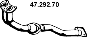 Tuyau d'échappement EBERSPÄCHER 47.292.70