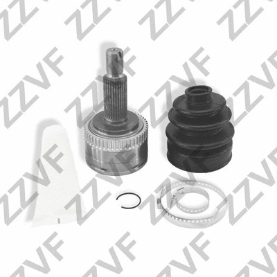 Jeu de joints, arbre de transmission ZZVF ZVRC329
