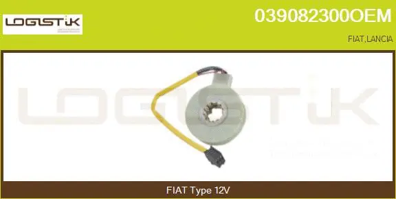 Détecteur de l'angle de braquage LGK 039082300OEM