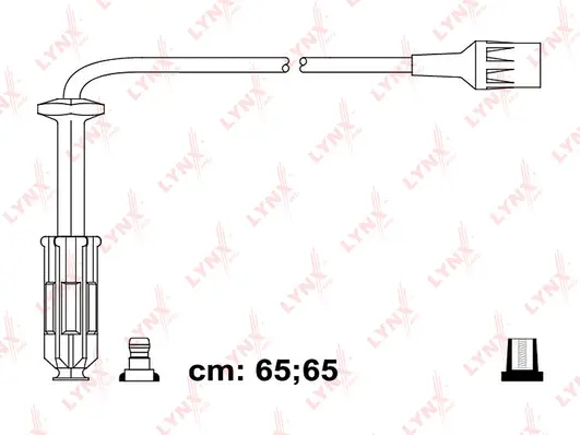 Kit de câbles d'allumage LYNXAUTO SPC5323