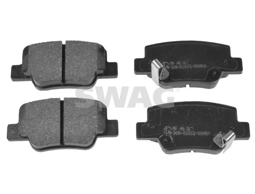 Kit de plaquettes de frein, frein à disque SWAG 33 10 5164