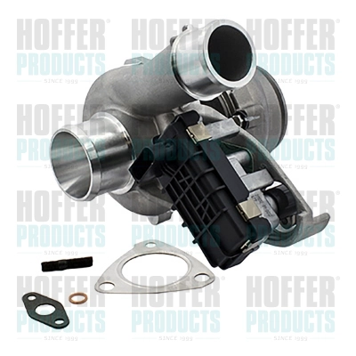 Turbocompresseur, suralimentation HOFFER 6900396