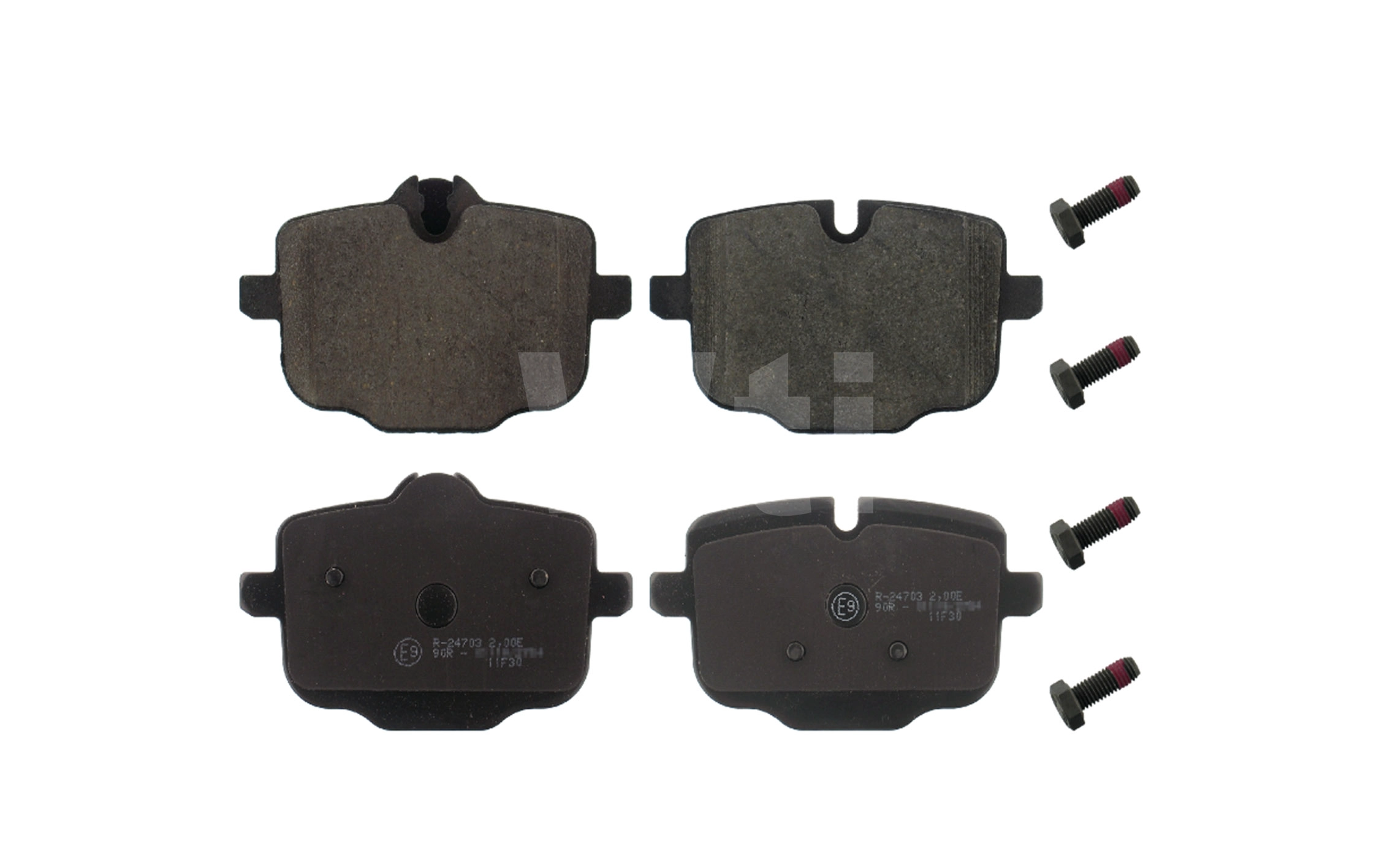 Kit de plaquettes de frein, frein à disque Wti Automotive K851014