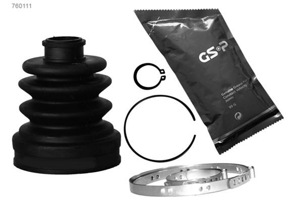 Jeu de joints-soufflets, arbre de commande GSP-BR 760111