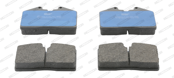 Kit de plaquettes de frein, frein à disque FERODO FDB451