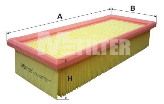 Filtre à air MFILTER K 731