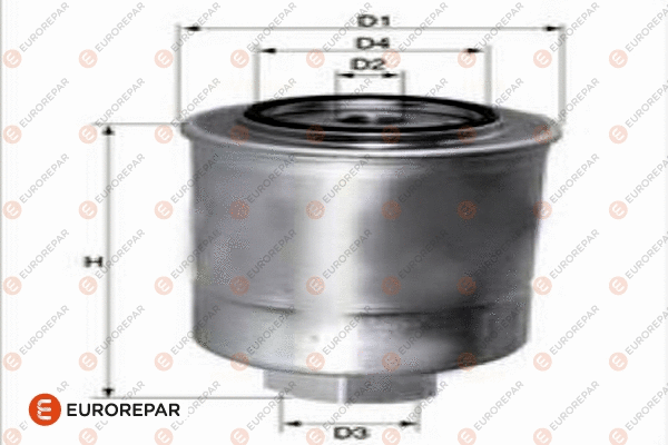 Filtre à carburant EUROREPAR 1682253880
