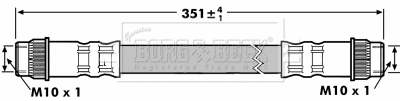 Flexible de frein BORG & BECK BBH7179