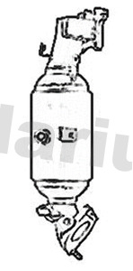 Filtre à particules / à suie, échappement KLARIUS 324164