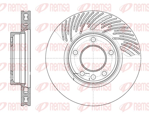 Disque de frein REMSA 6773.11