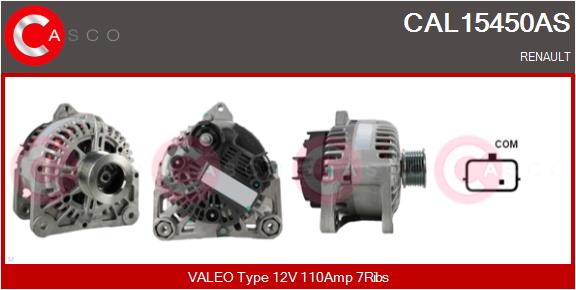 Alternateur CASCO CAL15450AS