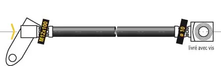 Flexible de frein MGA F5543