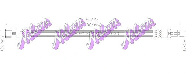Flexible de frein KAWE H0375