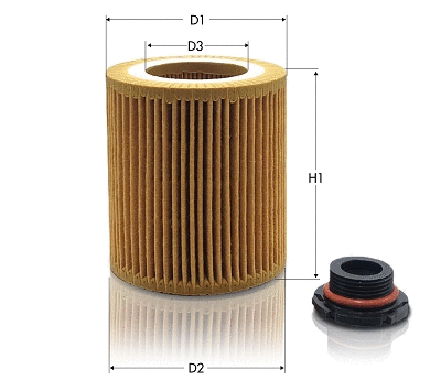 Filtre à huile TECNECO FILTERS OL2185E