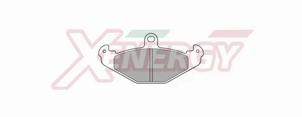 Kit de plaquettes de frein, frein à disque AP XENERGY X40423