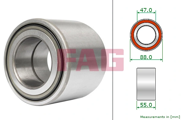 Roulement de roue FAG 713 1930 10
