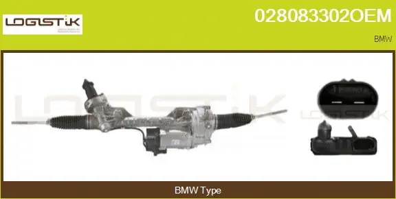 Crémaillère de direction LGK 028083302OEM