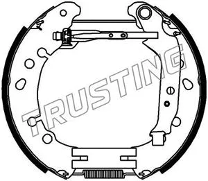 Jeu de mâchoires de frein TRUSTING 6422