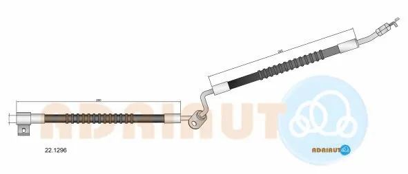Flexible de frein ADRIAUTO 22.1296