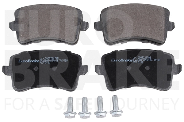 Kit de plaquettes de frein, frein à disque EUROBRAKE 5502224796