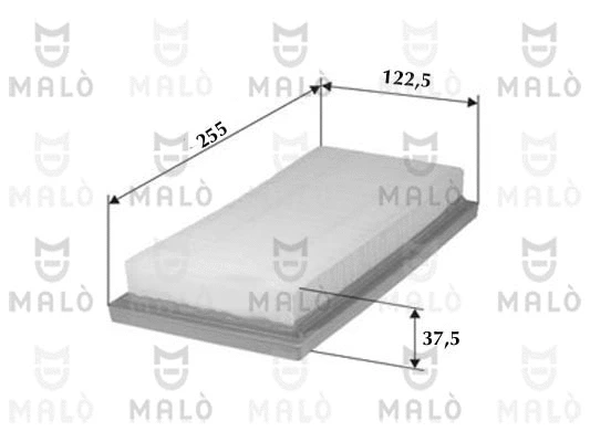 Filtre à air AKRON-MALÒ 1500589