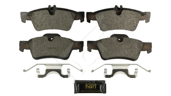 Kit de plaquettes de frein, frein à disque HART 248 944