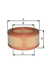 Filtre à air SAMPIYON FILTER CH 1076