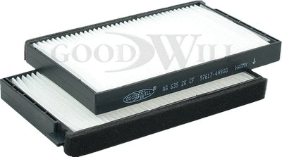 Filtre, air de l'habitacle GOODWILL AG 635 2K CF