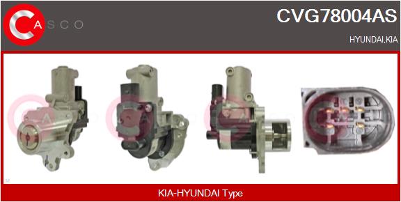Vanne EGR CASCO CVG78004AS