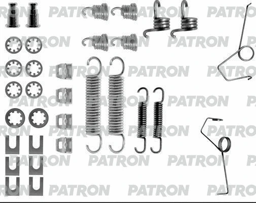 Kit d'accessoires, mâchoire de frein PATRON PSRK0165