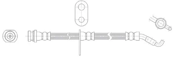 Flexible de frein Technika 46413