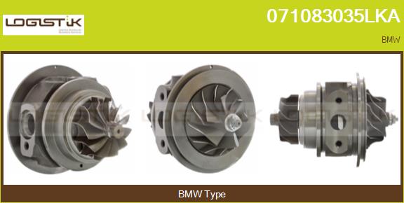 Groupe carter, turbocompresseur LGK 071083035LKA