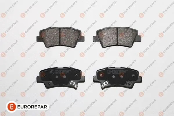 Kit de plaquettes de frein, frein à disque EUROREPAR 1617285080