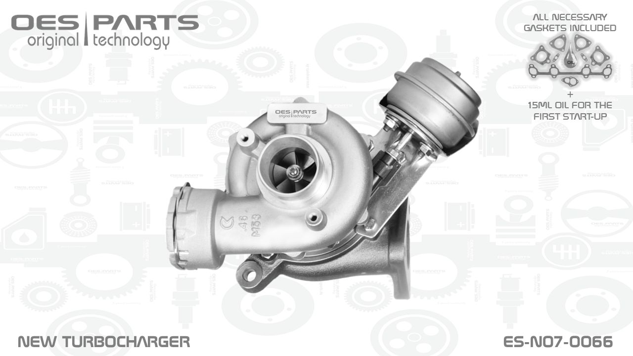 Turbocompresseur, suralimentation OES PARTS ES-N07-0066