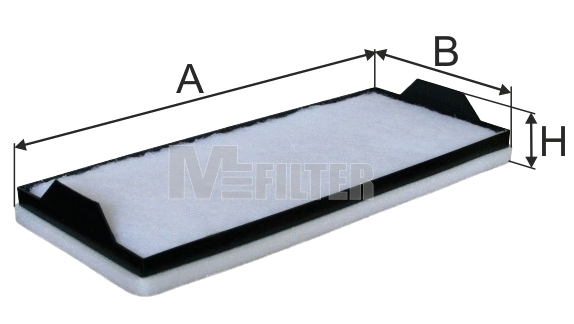 Filtre, air de l'habitacle MFILTER K 9117
