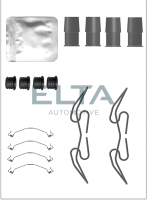 Kit d'accessoires, plaquette de frein à disque ELTA AUTOMOTIVE EA8842