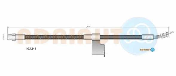 Flexible de frein ADRIAUTO 10.1241