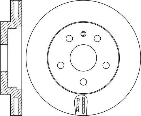 Disque de frein FIT FR0960V