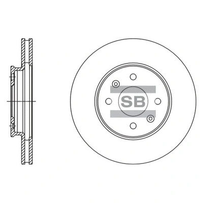 Disque de frein Hi-Q SD1110