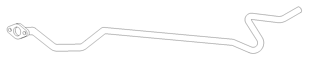 Tuyau d'échappement Vellerand 14559