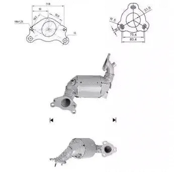 Catalyseur VEGAZ GmbH RK-330