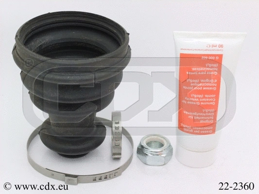 Jeu de joints-soufflets, arbre de commande CDX 22-2360