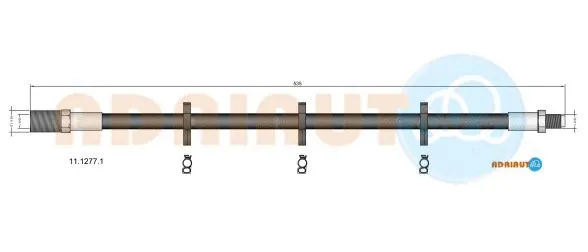 Flexible de frein ADRIAUTO 11.1277.1