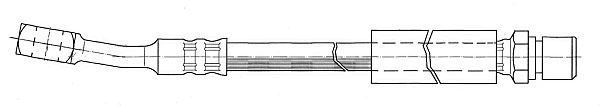 Flexible de frein CEF 511270