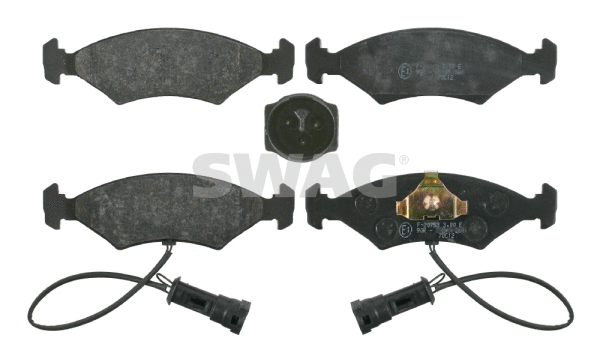 Kit de plaquettes de frein, frein à disque SWAG 50 91 6024