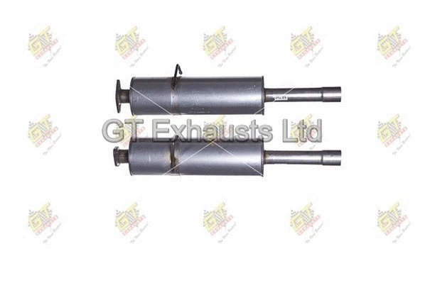 Silencieux central GT Exhausts GFE651