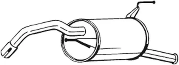 Silencieux arrière BOSAL 228-145