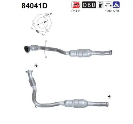 Catalyseur AS 84041D