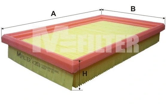 Filtre à air MFILTER K 353