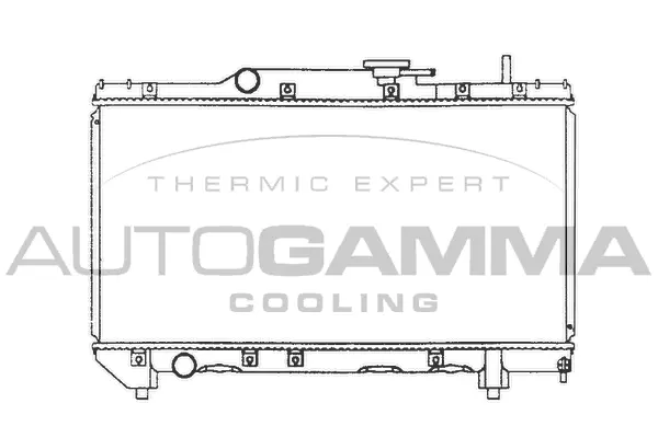 Radiateur, refroidissement du moteur AUTOGAMMA 101268